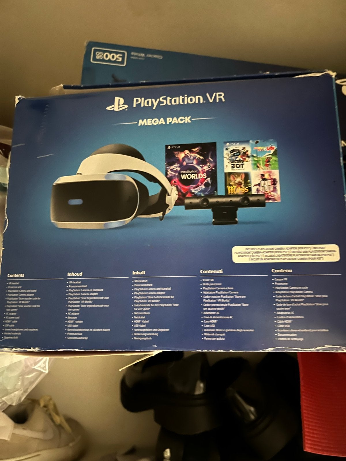 PlayStation VR Mega Pack - Zo goed als nieuw, Spelcomputers en Games, Virtual Reality, Ophalen, Zo goed als nieuw, VR-bril, Sony PlayStation