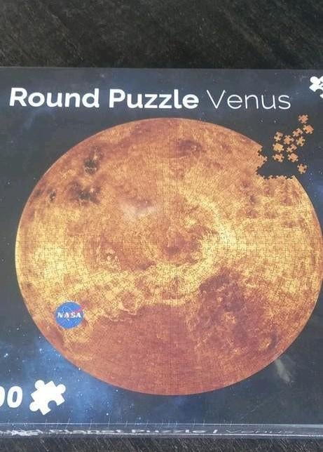 Round Puzzle Venus 1000 stukjes - NASA The Merchandise Club, Ophalen of Verzenden, 500 t/m 1500 stukjes, Nieuw, Legpuzzel