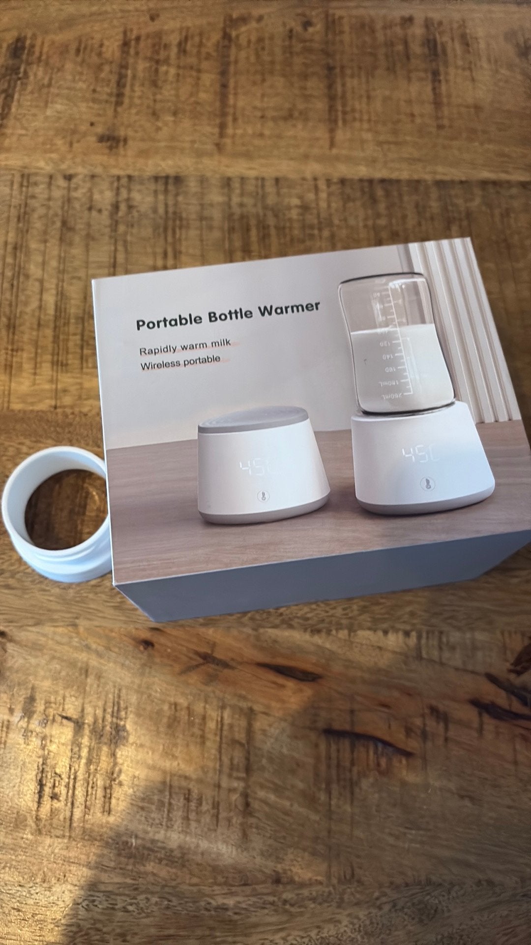 Flessenwarmer, Draagbaar, Ophalen of Verzenden, Zo goed als nieuw, Flessen- of potjesverwarmer