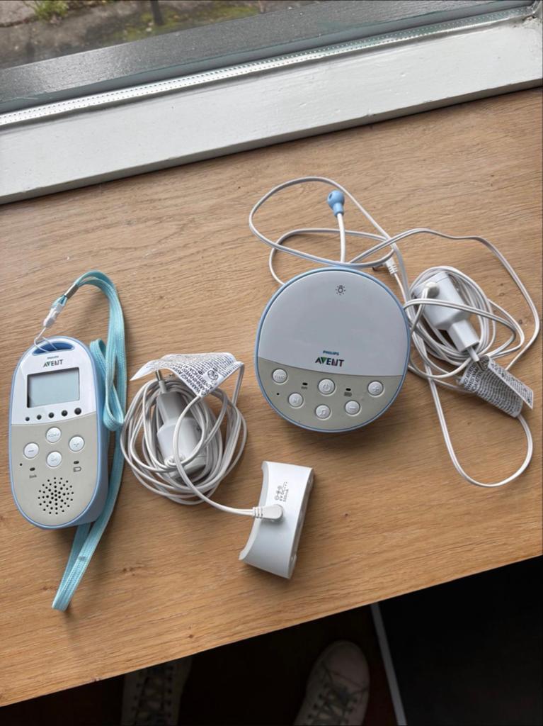 Philips Avent Babyfoon met DECT-technologie, Kinderen en Baby's, Babyfoons, Ophalen, Gebruikt, 100 tot 250 meter, Digitaal