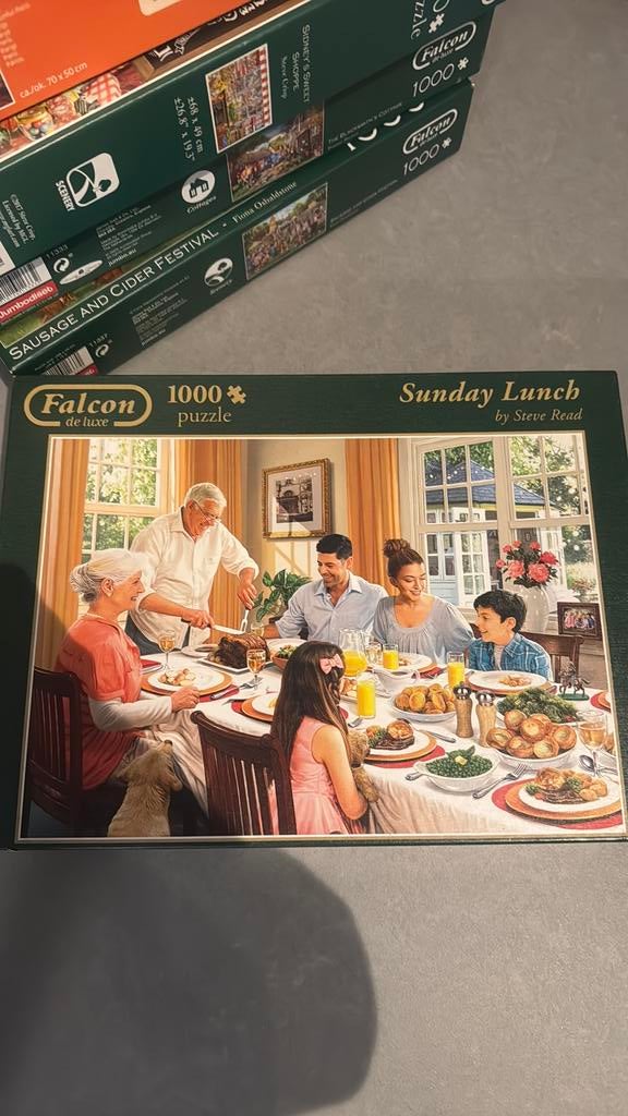 Puzzels, Ophalen, 500 t/m 1500 stukjes, Zo goed als nieuw