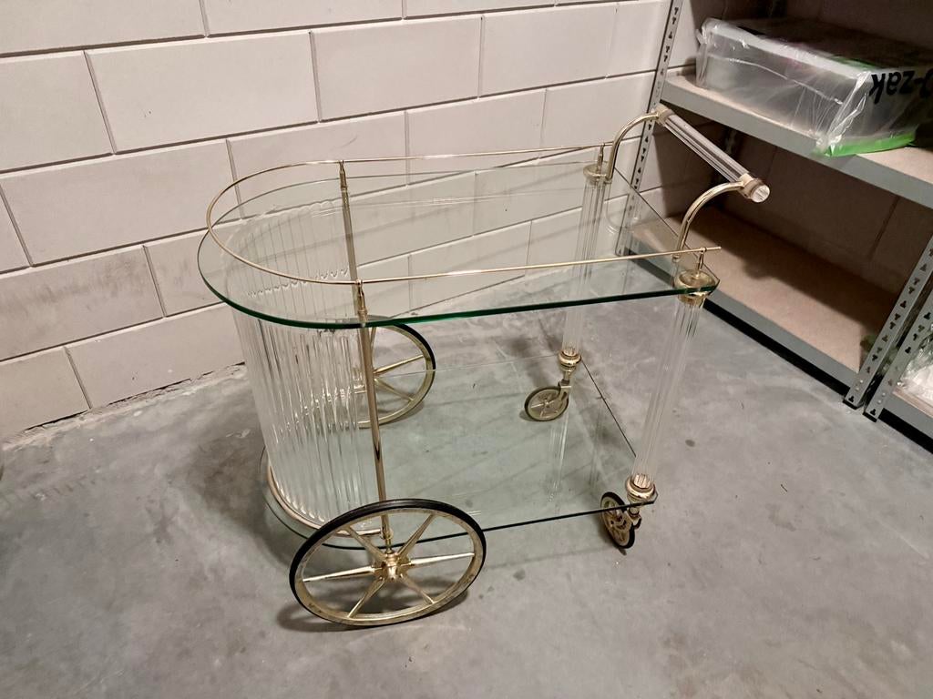 Vintage barcart, Ophalen, Gebruikt