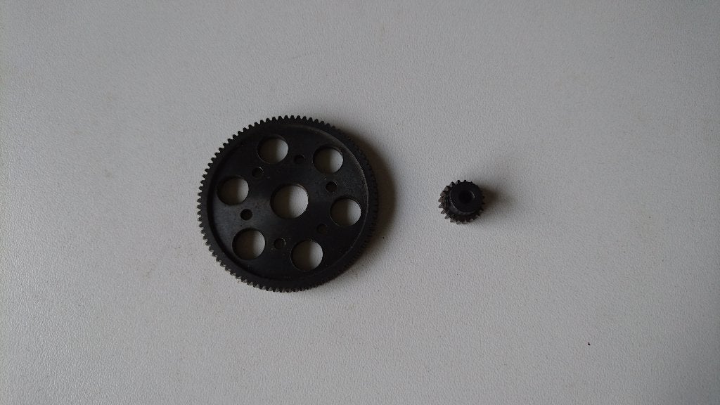 rc spur/pinion gears/tand wielen set, Elektro, Nieuw, Ophalen of Verzenden, Schaal 1:10