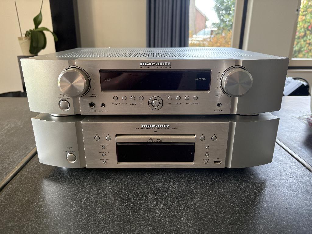 Marantz NR1501 - 50W HDMI receiver, Ophalen, Zo goed als nieuw, Minder dan 60 watt, Marantz