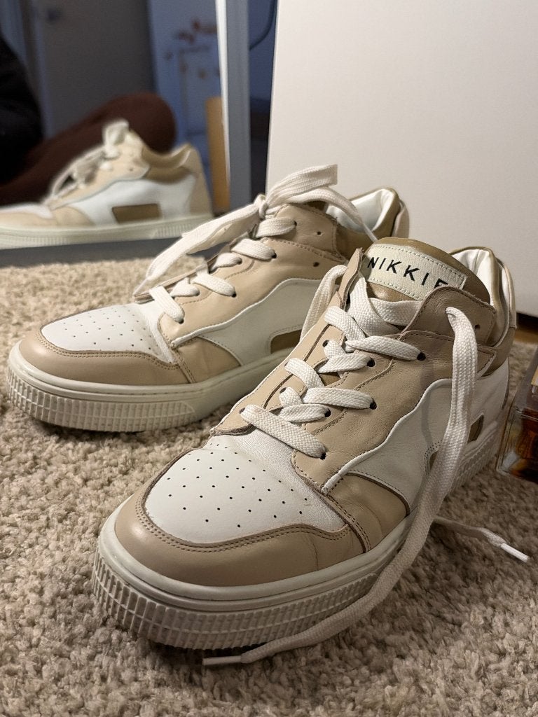 Nikkie sneakers 40, Kleding | Dames, Ophalen, Beige, Nikkie, Sneakers of Gympen