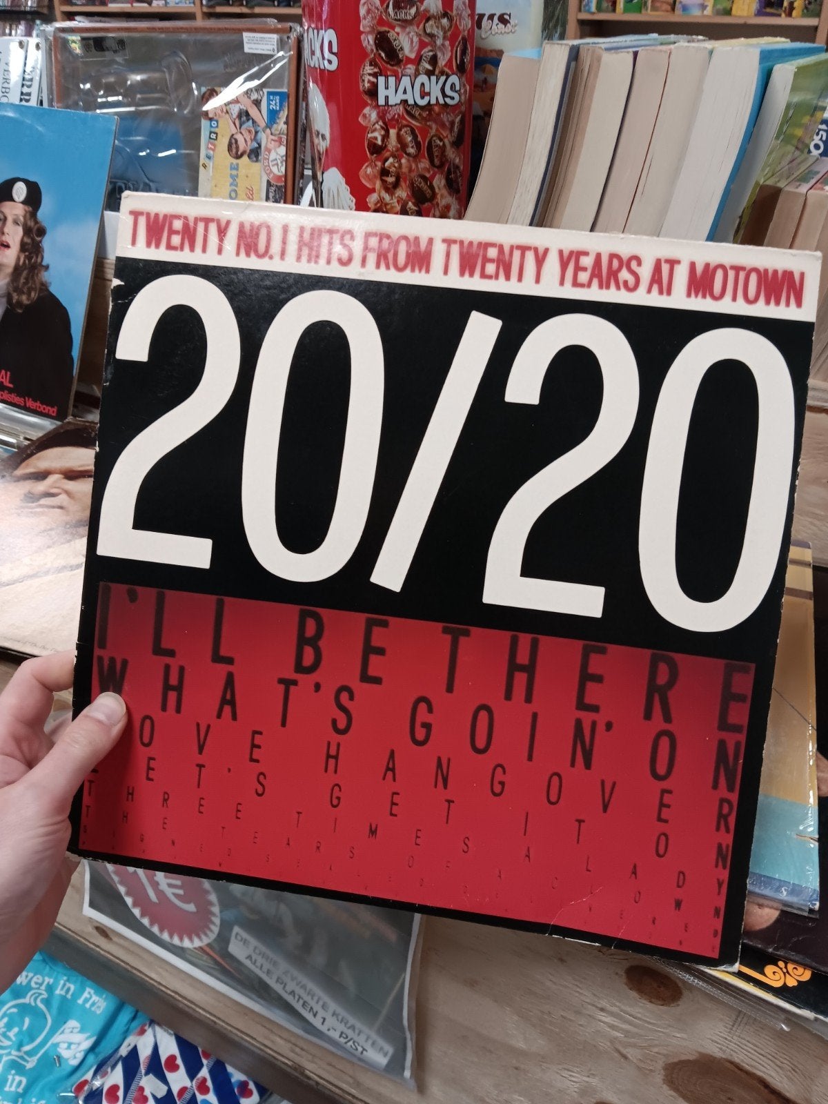 20/20: Twenty No.1 Hits from Twenty Years at Motown LP, Cd's en Dvd's, Vinyl | Pop, Ophalen of Verzenden, Gebruikt, 12 inch