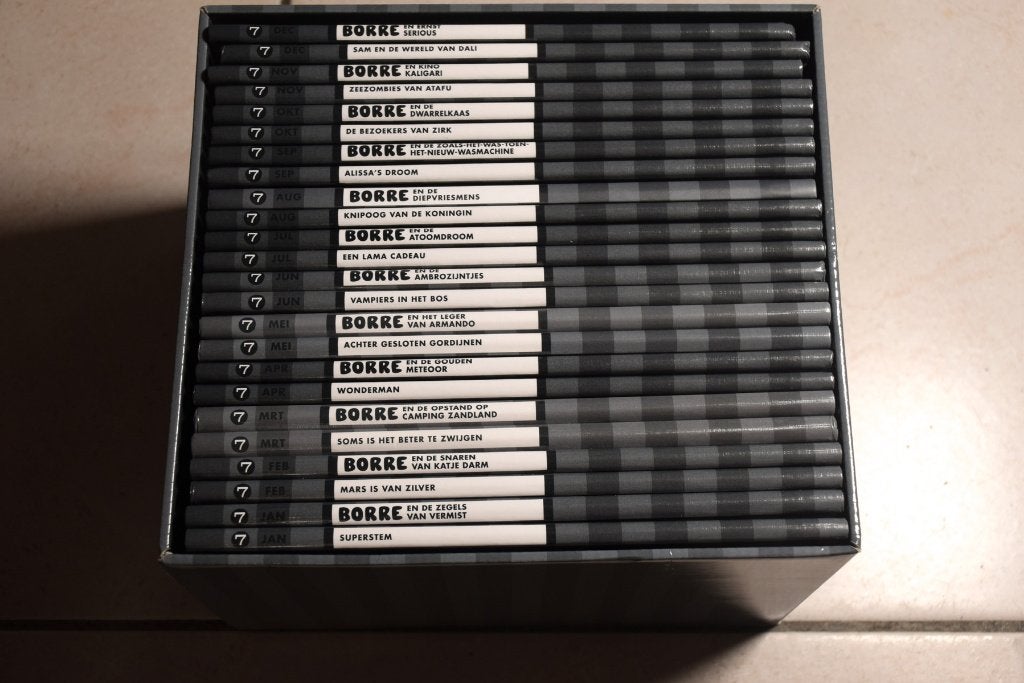 Doos Borre boekjes groep 7 compleet 24 boekjes, Ophalen of Verzenden, Zo goed als nieuw, Fictie algemeen