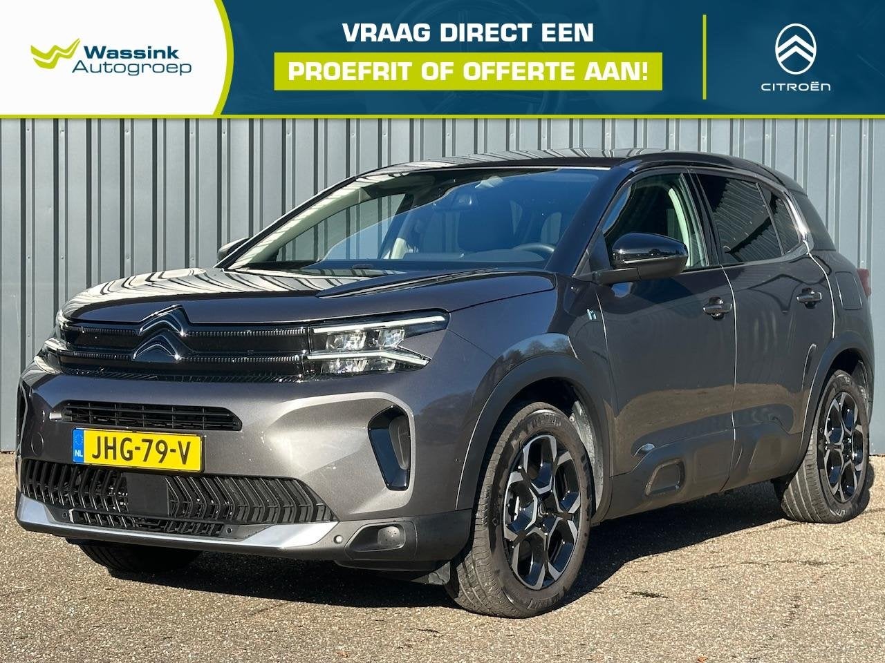 Citroën C5 Aircross 1.6 Hybrid 225pk EAT8 Business Plus Nav, Automaat, Gebruikt, 4 cilinders, 181 pk