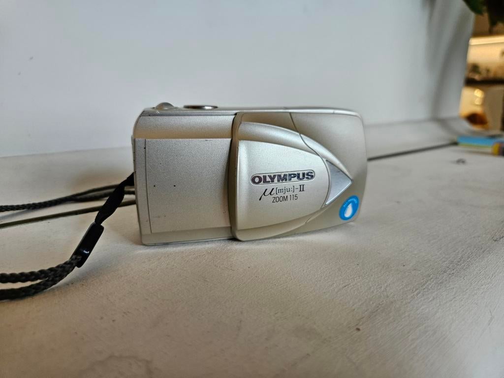 Olympus Mju-ii Zoom 115 analoge camera, Audio, Tv en Foto, Fotocamera's Analoog, Ophalen of Verzenden, Compact, Olympus