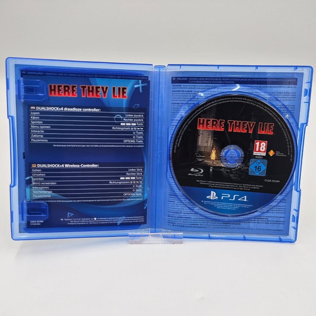 Here they Lie - Sony Playstation 4 ( PS4 ) Game, Sony, Zo goed als nieuw, Support@sony.com, 1-7-1 Konan, Minato-ku
Tokyo 108-0075
Japan