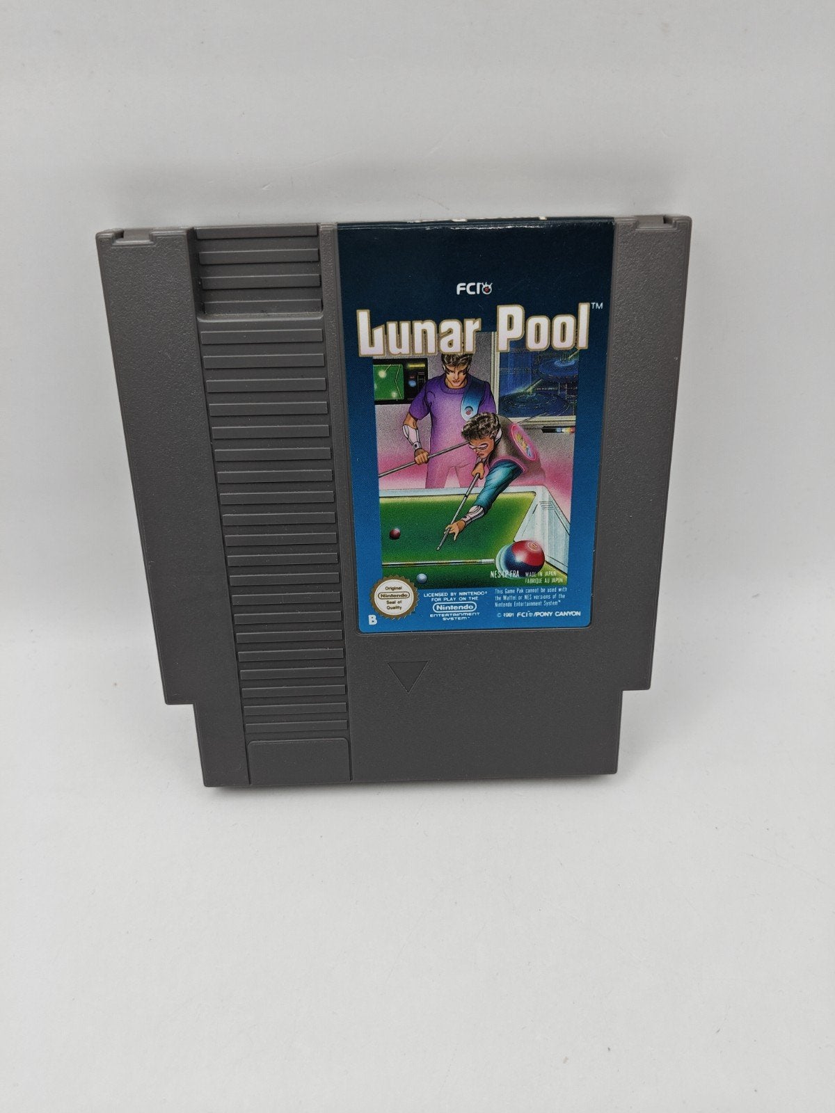 Lunar Pool NES, Spelcomputers en Games, FCI / Pony Canyon, Gebruikt, Overige genres, 1 speler