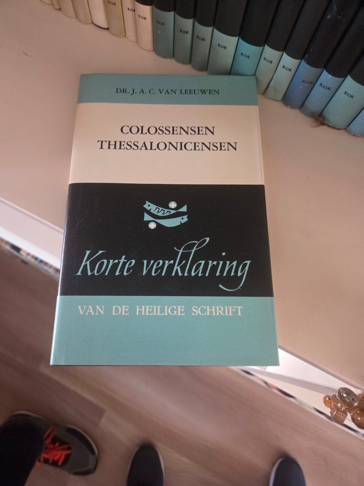 Korte verklaring v d Heilige Schrift Dr. J.A.G van Leeuwen, Ophalen, Zo goed als nieuw, Dr. J.A.G van Leeuwen