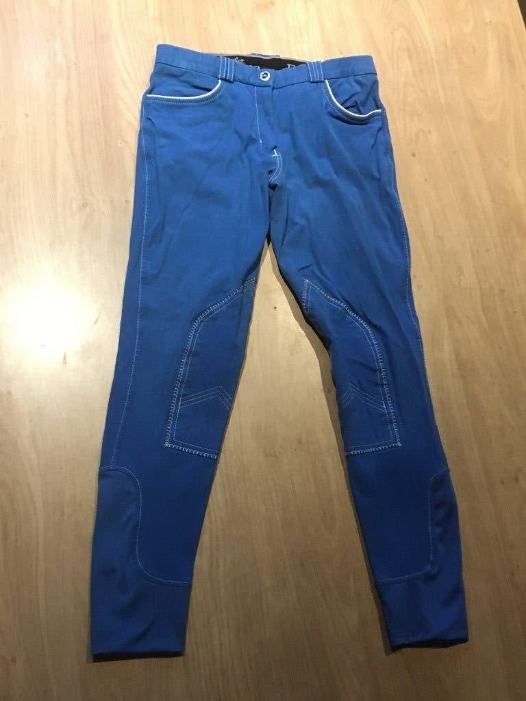 Paardrijbroek maat 158, Blauw, Gebruikt, Kinderen, Overige merken