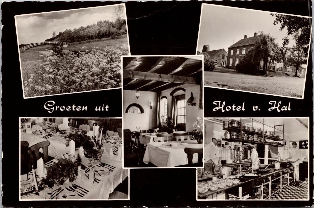 Voorst bij Ulft - Groeten uit Hotel v. Hal, Verzamelen, Ansichtkaarten | Nederland, Verzenden, 1960 tot 1980, Gelopen, Gelderland