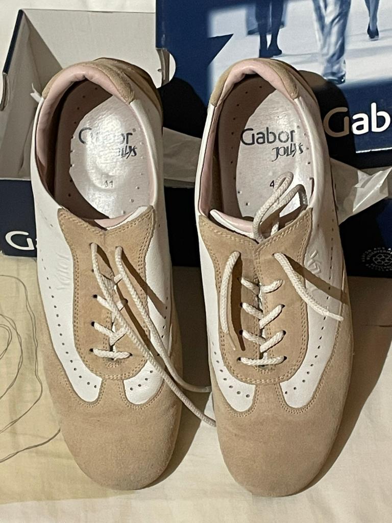 Gabor beige zomerschoenen, maat 41, Kleding | Dames, Schoenen, Ophalen of Verzenden, Gedragen, Sportschoenen, Beige