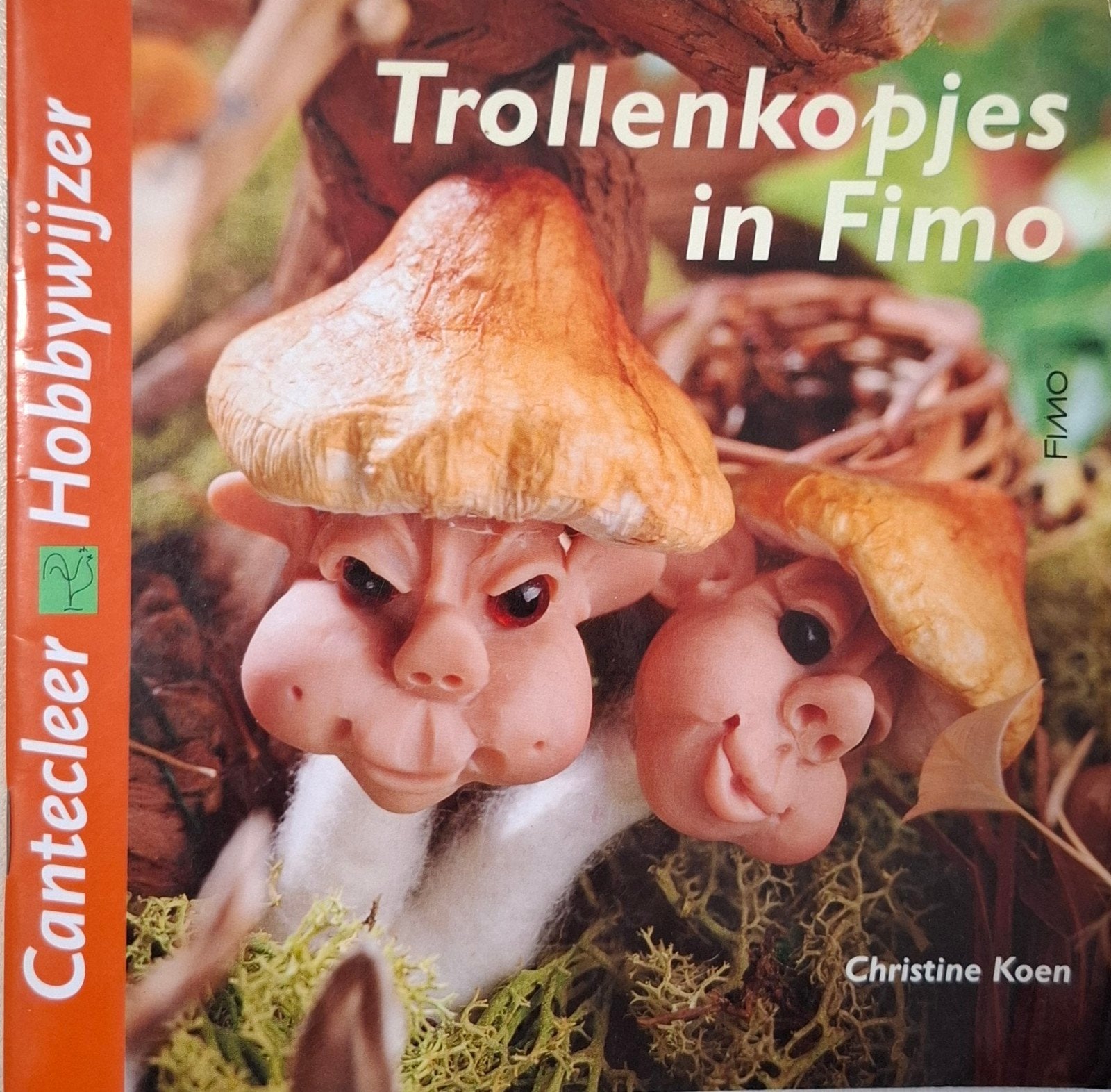 Hobbywijzer: Trollenkopjes in Fimo - Creatief Boek, Gelezen, Ophalen of Verzenden, Geschikt voor kinderen, Kleien en Boetseren