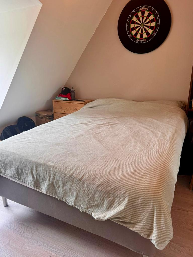 IKEA espevar boxspring 140x200 cm inclusief matras, Ophalen, Gebruikt, Tweepersoons, 140 cm