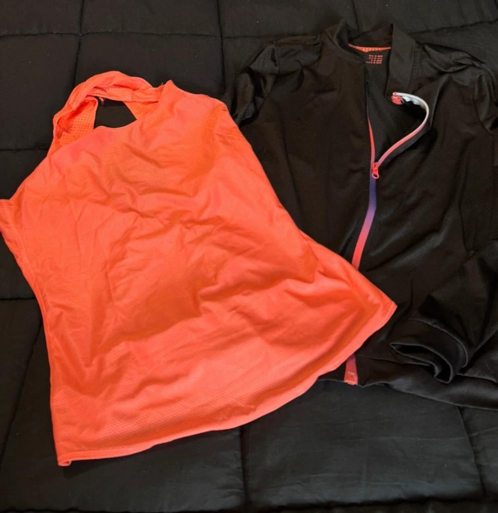 Sportsetje Crivit mt M misschien L 🖤🧡, Crivit, Ophalen of Verzenden, Gedragen, Maat 38/40 (M)