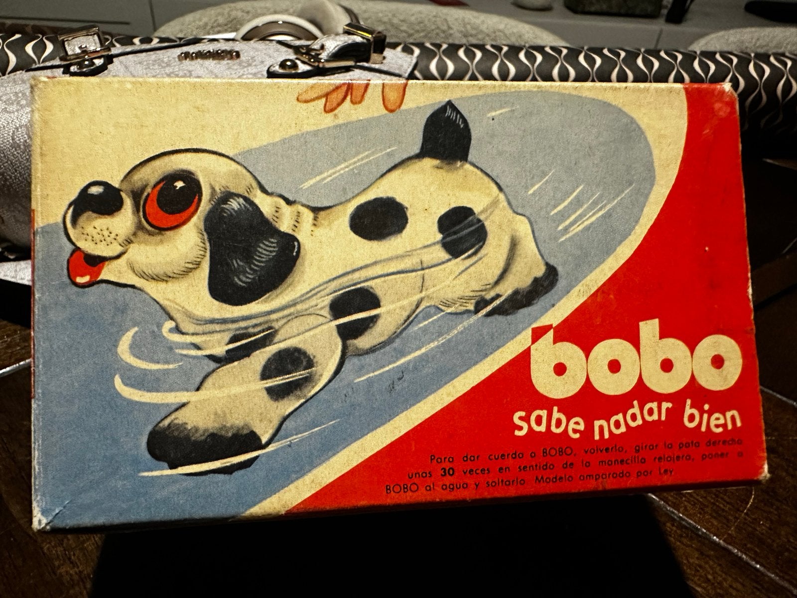 Vintage Bobo Zwemmende Hond - NOS - Nieuw in Doos, Ophalen of Verzenden, Nieuw, Jongen of Meisje