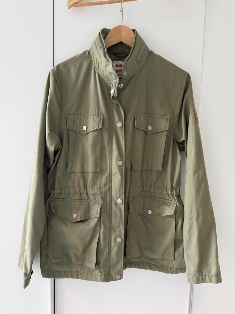 Fjallraven Raven Lite Jacket W - Maat L, Ophalen of Verzenden, Gedragen, Maat 42/44 (L), Groen