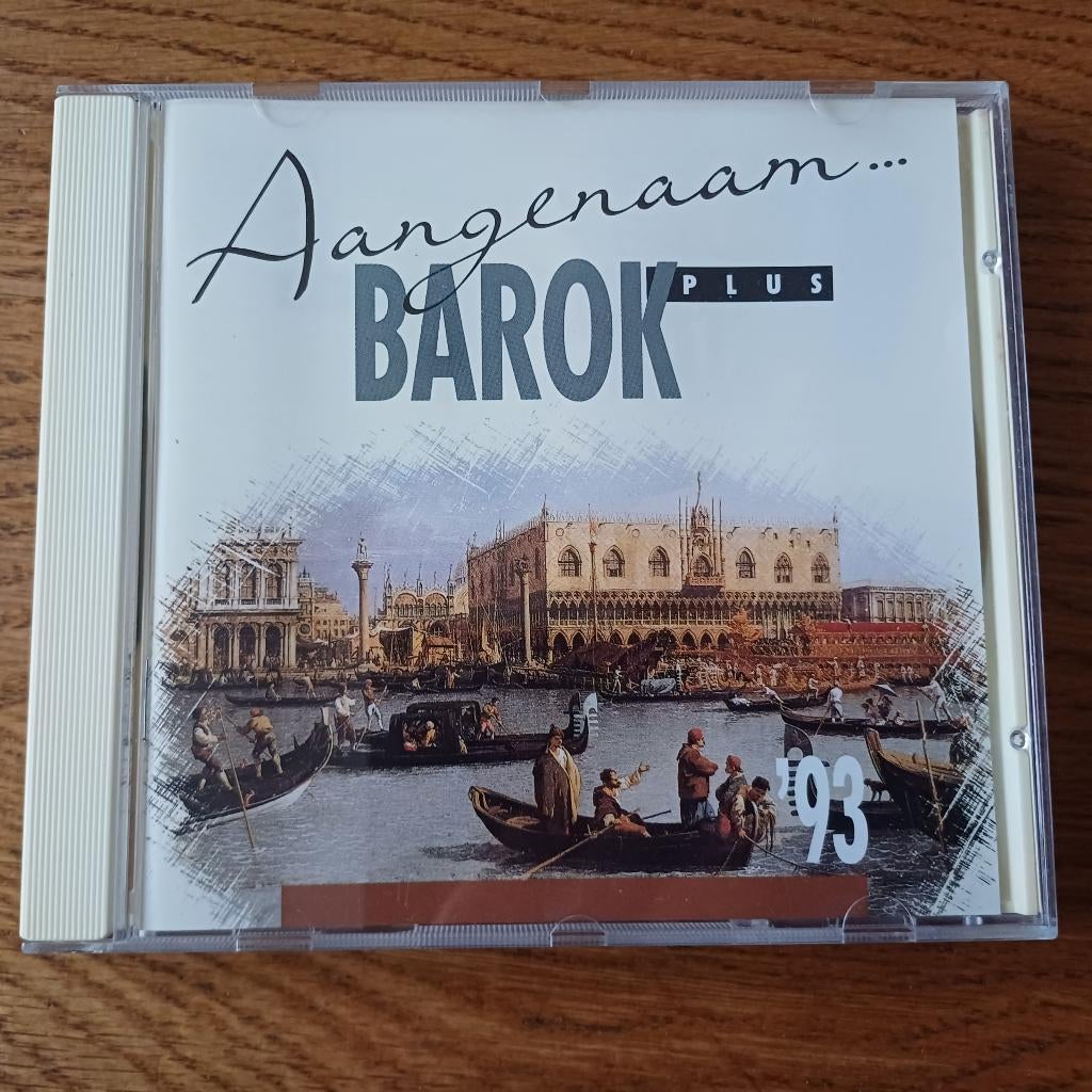 CD Aangenaam barok 1993, Ophalen of Verzenden, Modernisme tot heden, Gebruikt, Overige typen