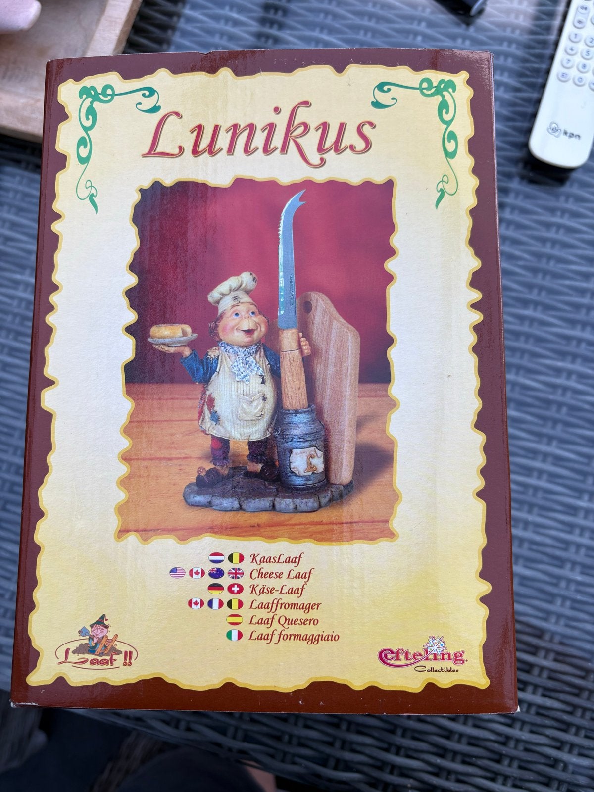 Efteling Laaf Lunikus Kaaslaaf Beeldje - Nieuw in doos, Verzamelen, Efteling, Ophalen of Verzenden, Nieuw