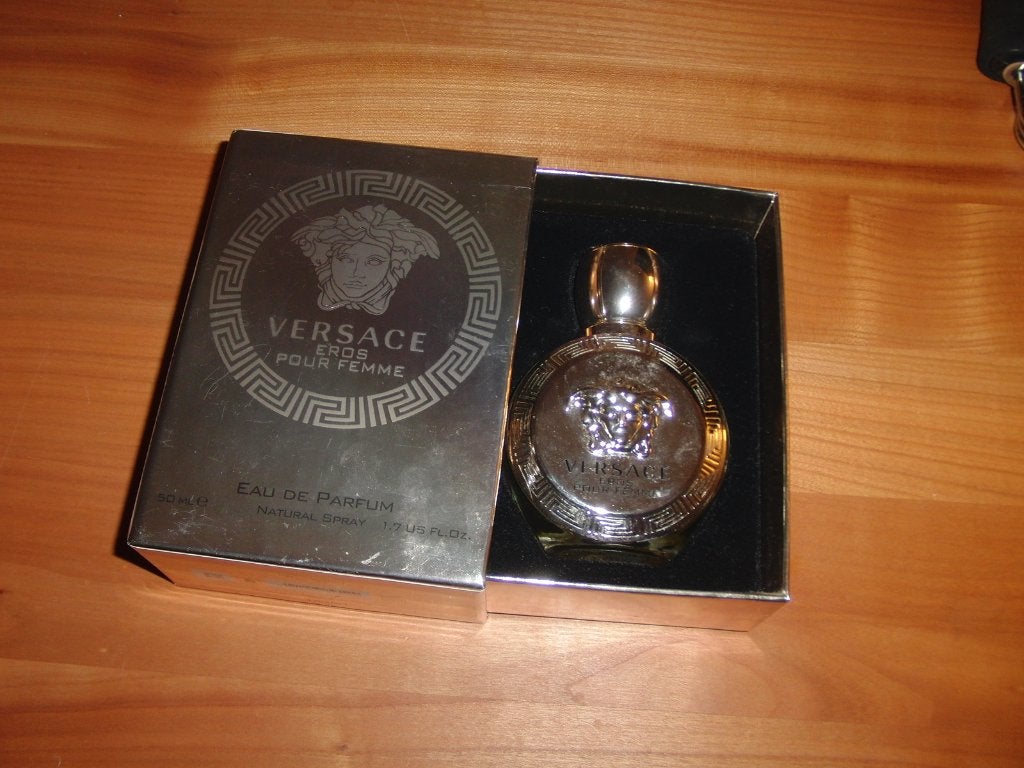 Versace Eros Pour Femme – Eau de Parfum (50 ml), Ophalen of Verzenden, Gebruikt