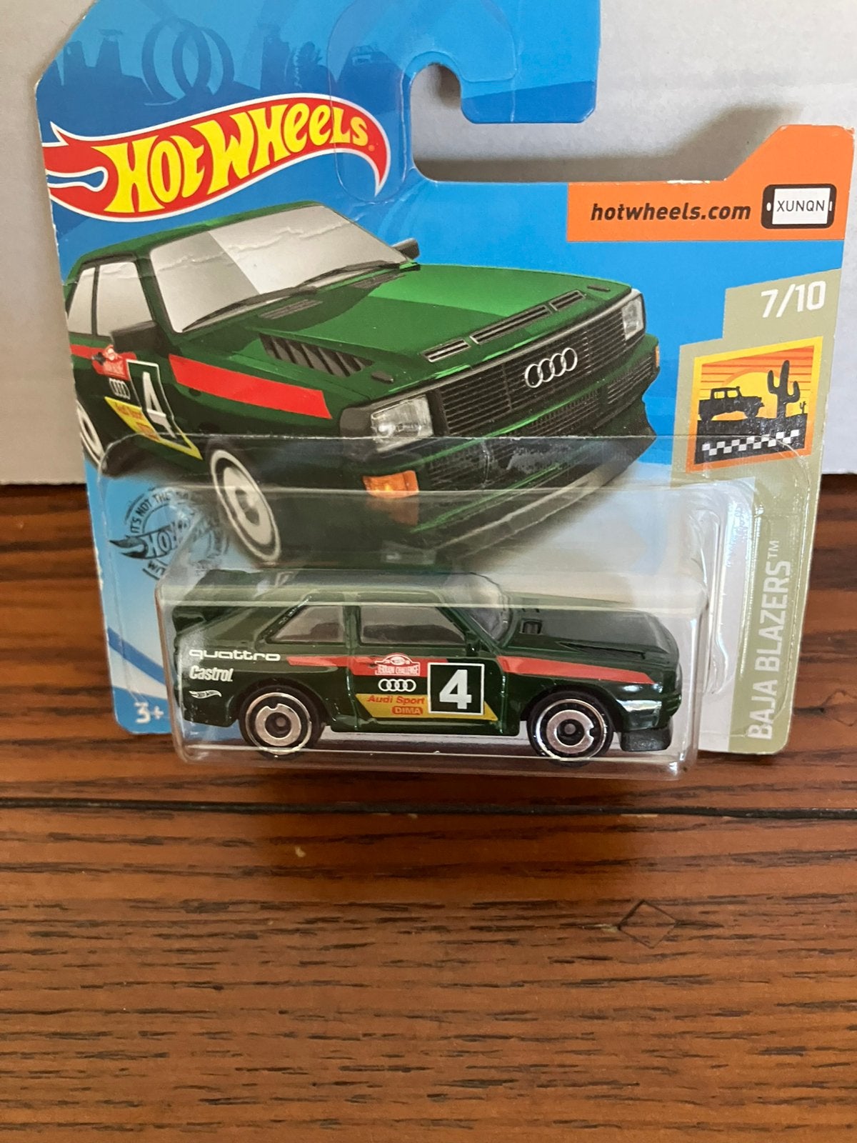 Hot Wheels Audi Sport Quattro, Kinderen en Baby's, Ophalen of Verzenden, Nieuw