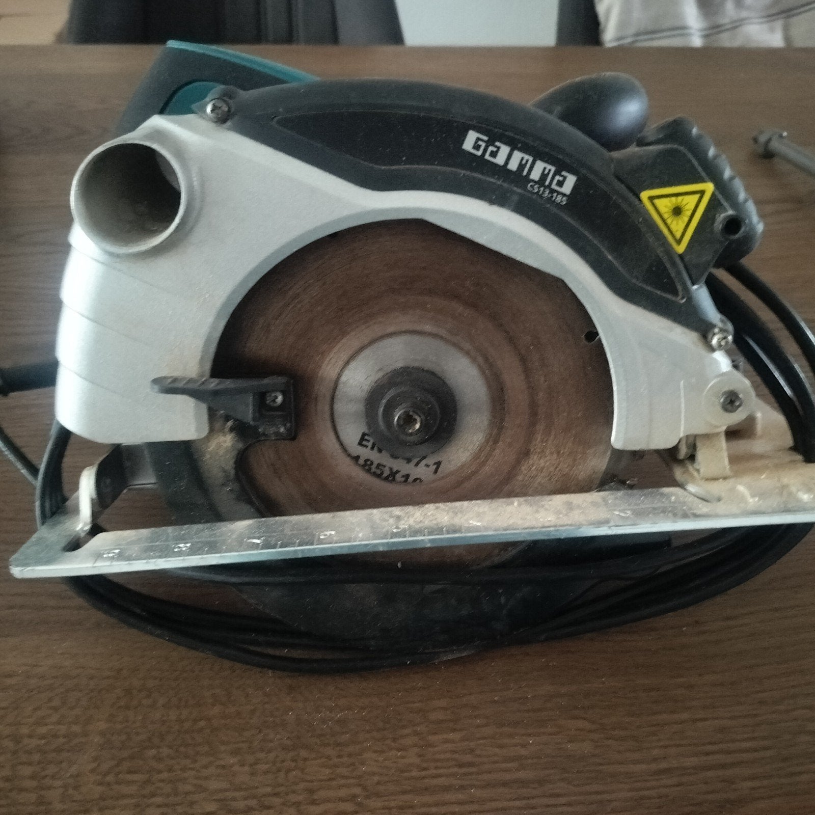 handcirkelzaag, Doe-het-zelf en Verbouw, Gereedschap | Zaagmachines, Ophalen of Verzenden, Minder dan 600 watt, Cirkelzaag, 30 tot 70 mm