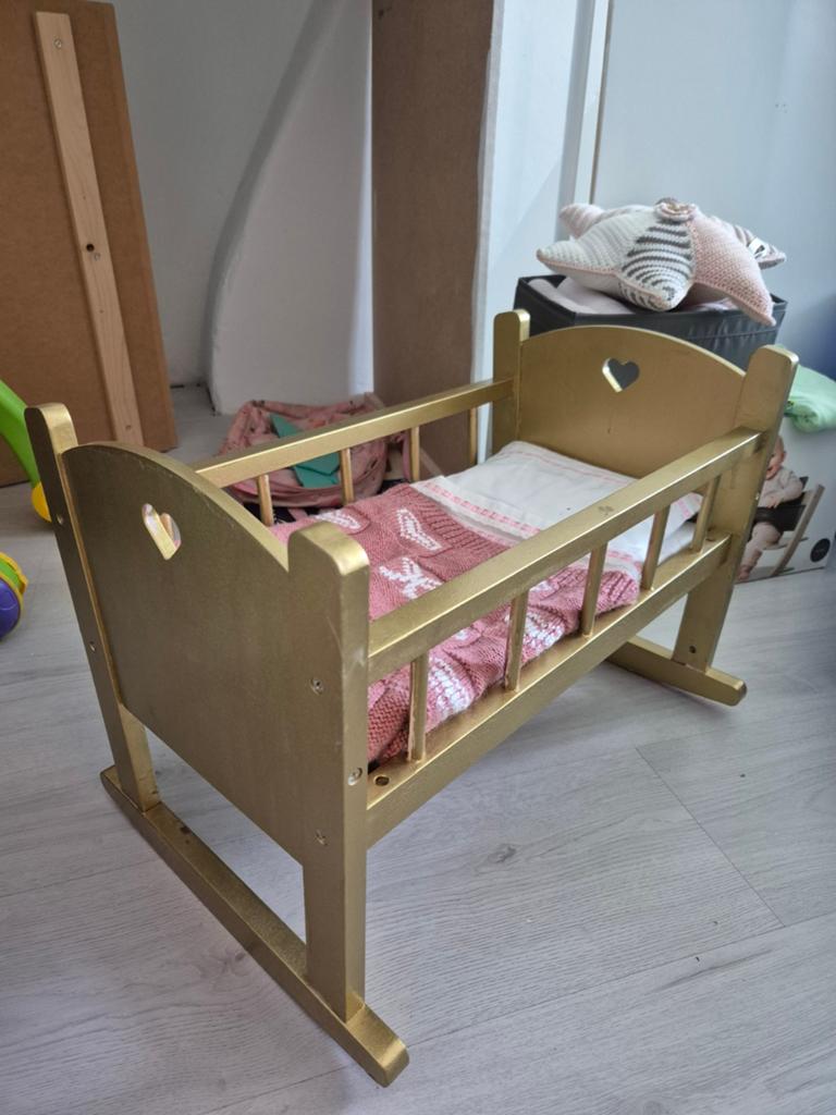 Gratis poppenbedje, Ophalen, Gebruikt, Babypop