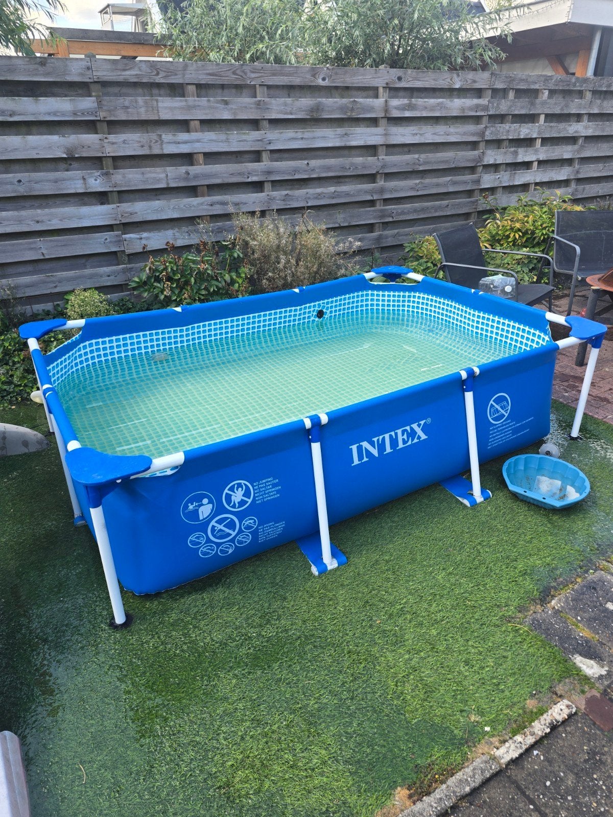 Intex Zwembad 3 x 2 meter, Tuin en Terras, Ophalen, Gebruikt, 200 tot 300 cm, Opzetzwembad