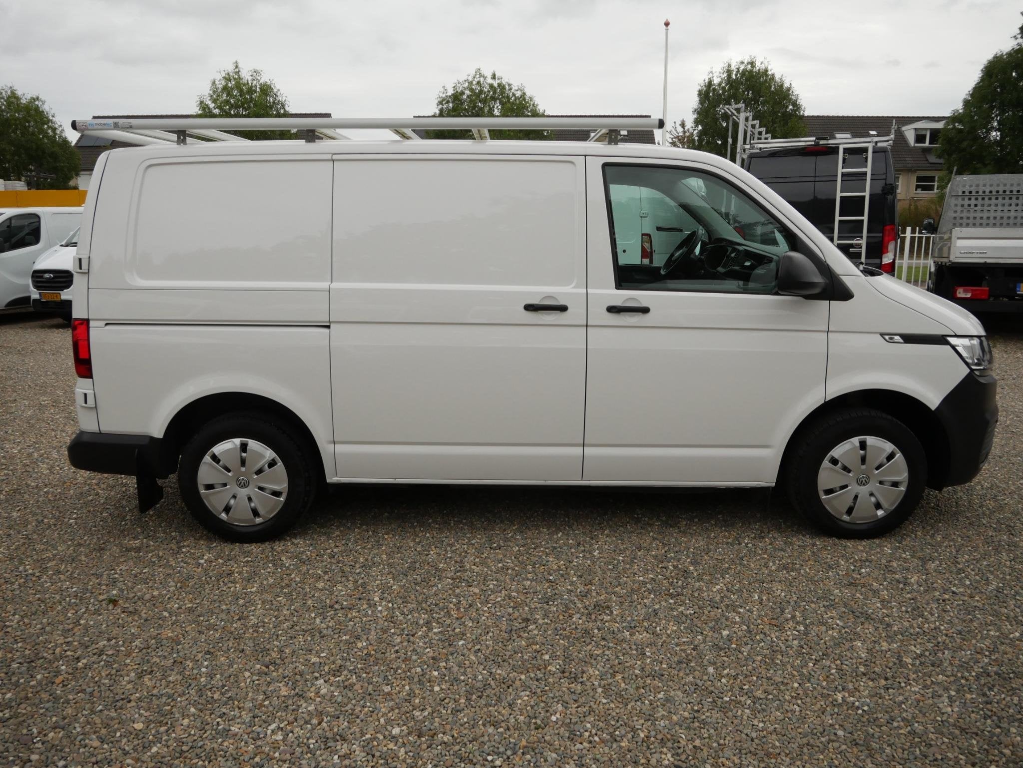 Volkswagen Transporter 2.0TDI 150PK L1H1 DSG AC Nav Cam Scha, Stof, Gebruikt, 4 cilinders, 2500 kg
