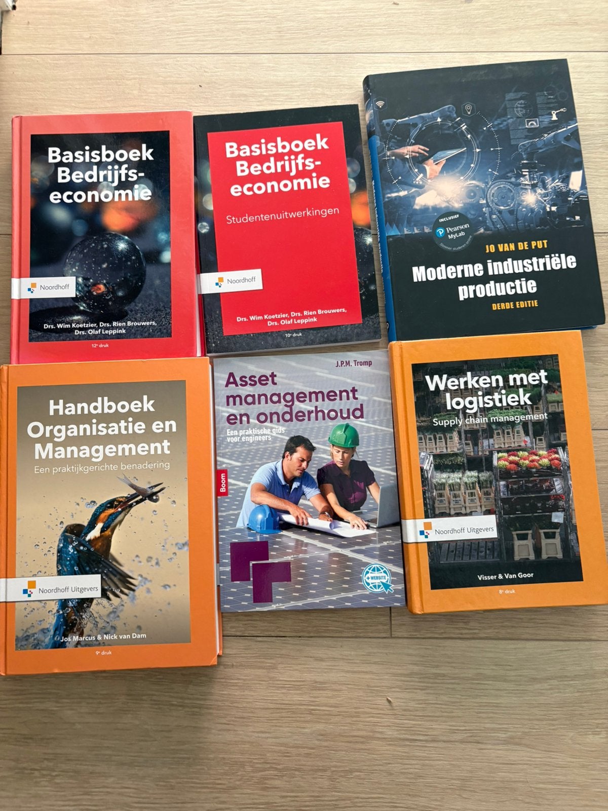 Studieboeken technische bedrijfskunde, Ophalen of Verzenden, Zo goed als nieuw, Economie en Marketing