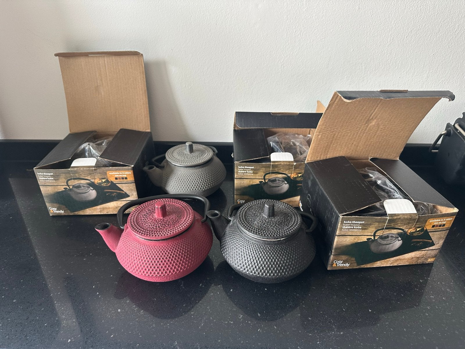 Cosy & Trendy Kobe Theepotten - Gietijzeren Theepot, Nieuw, Metaal, Meerkleurig, Overige merken