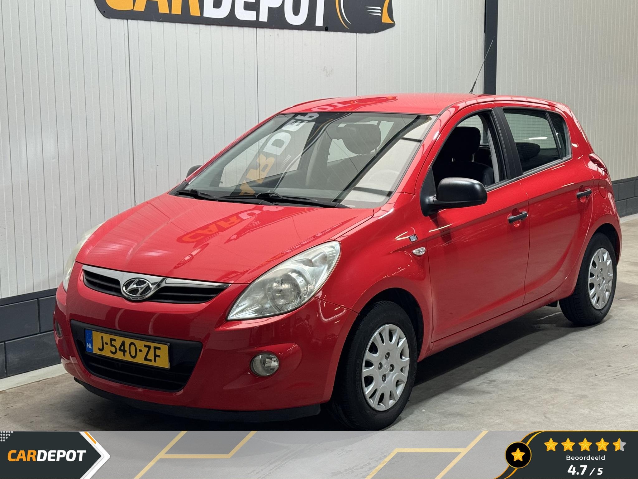 Hyundai i20 1.2i i-Drive, Euro 5, 31 €/maand, 4 cilinders, Handgeschakeld