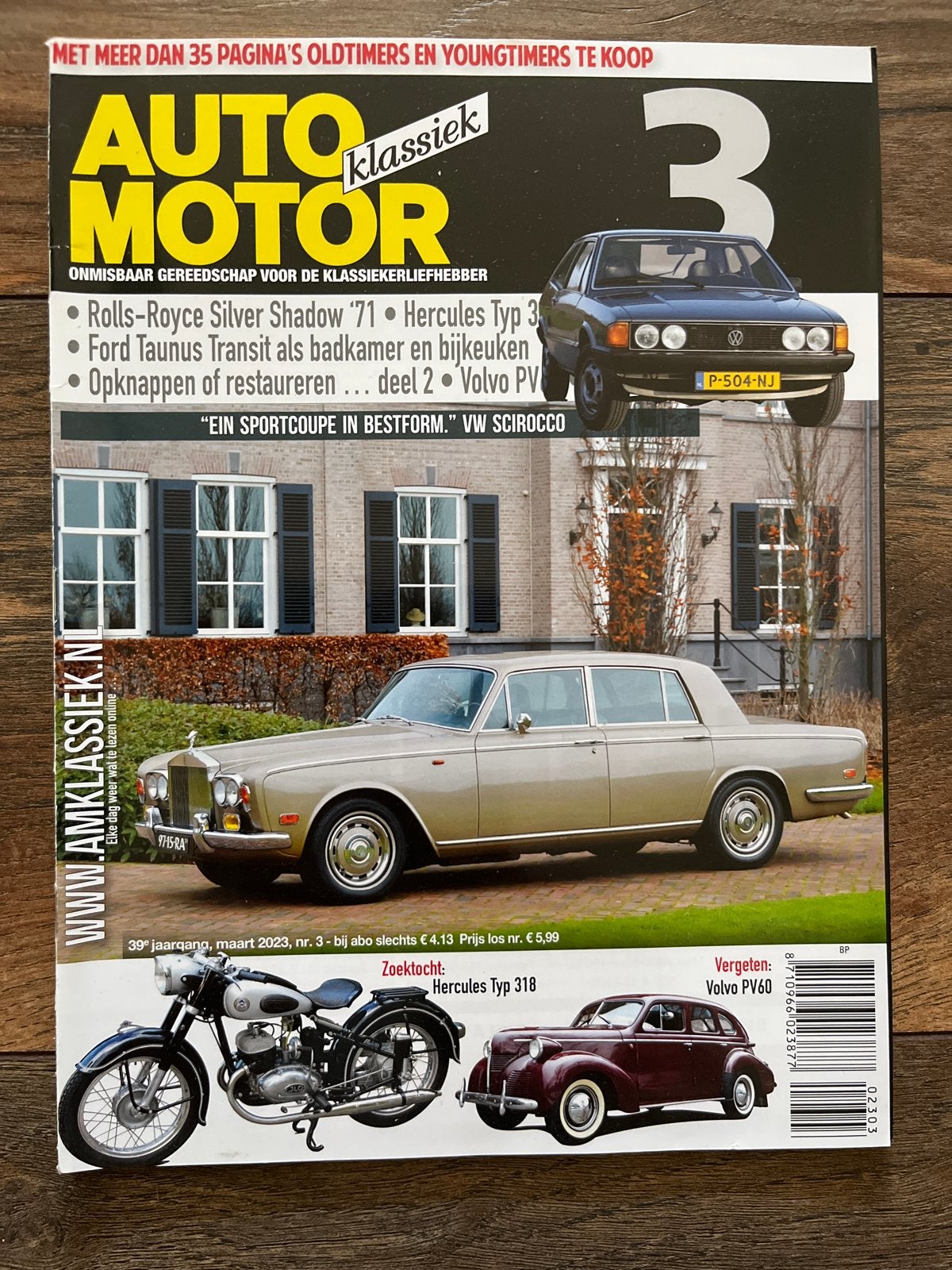 AMK: Volkswagen Scirocco, Volvo PV60, Ophalen of Verzenden, Zo goed als nieuw, Algemeen