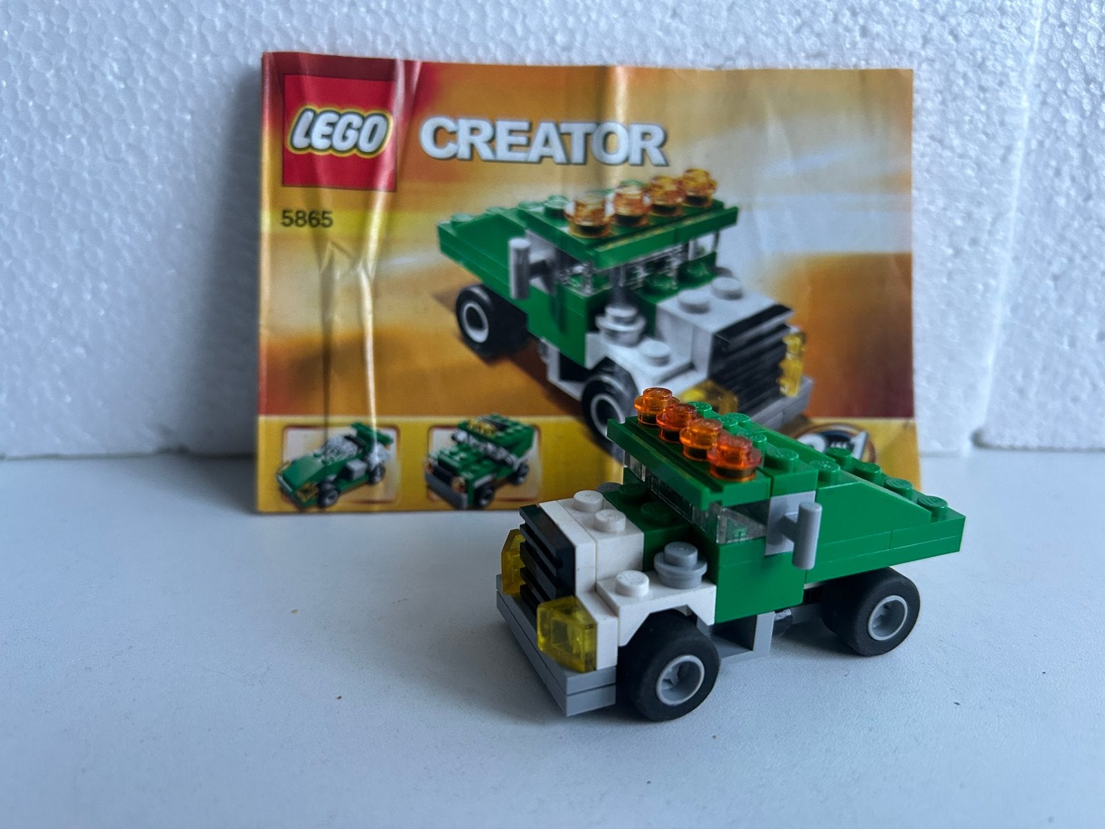 Lego Creator 5865 Mini Dumper, Lego, Denemarken, Lego, Inclusief instructies