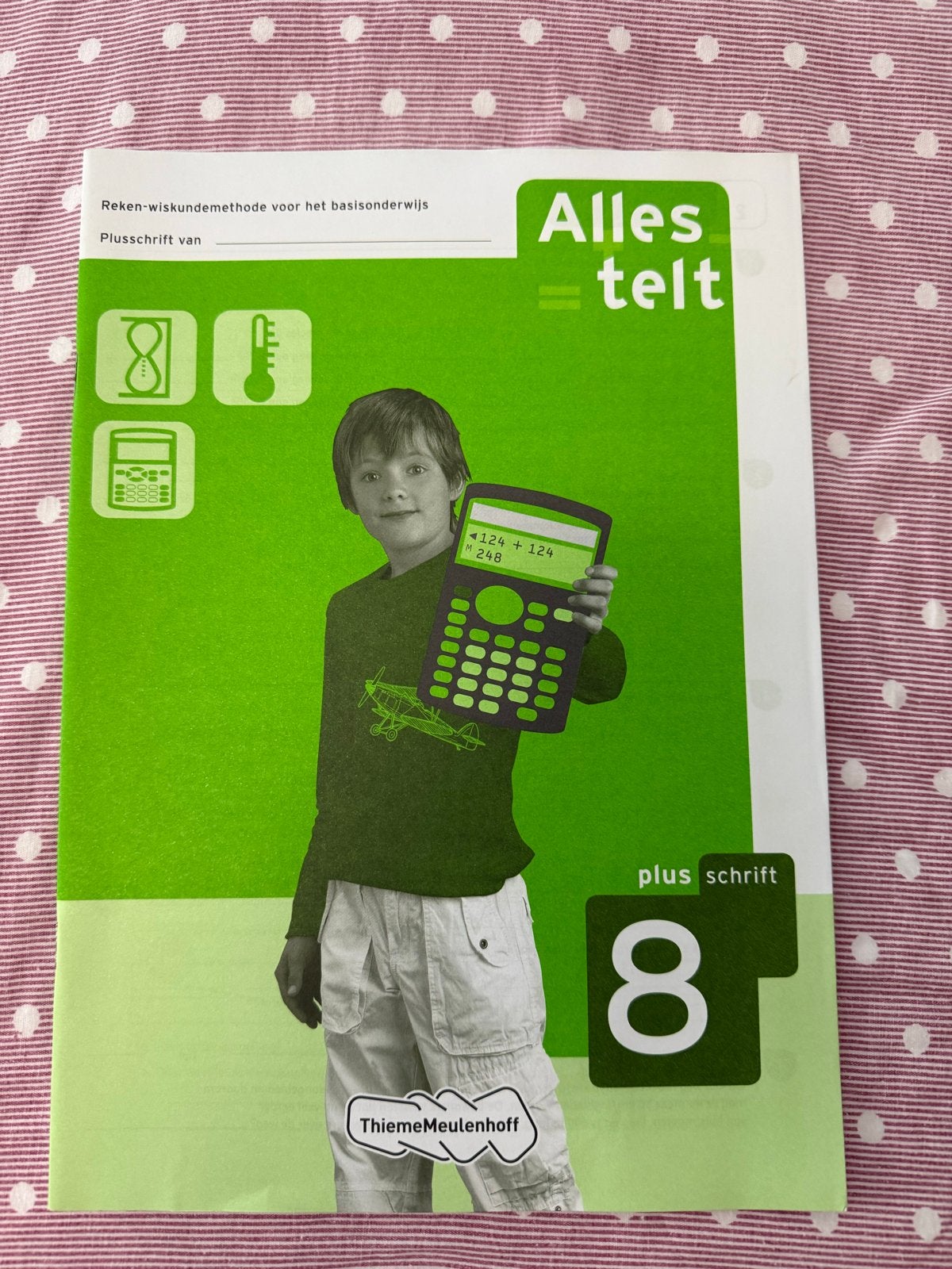 Alles telt - Reken-wiskundemethode groep 8 (3 boeken), Boeken, Ophalen of Verzenden, Gelezen, Overige niveaus, Wiskunde A