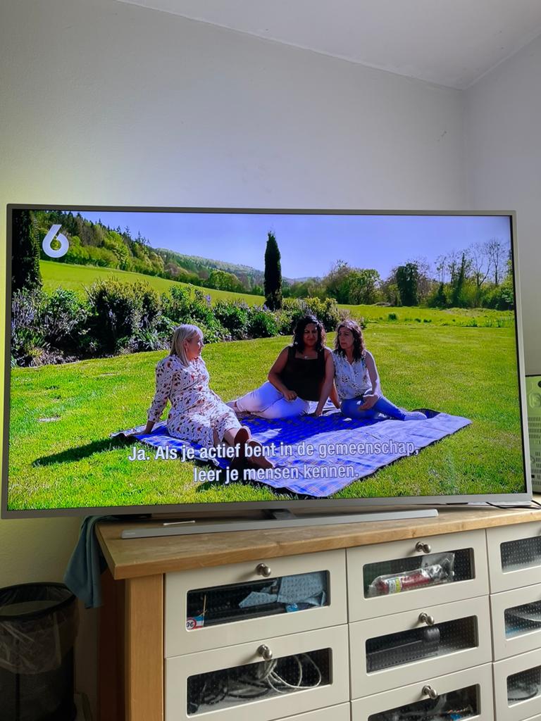 Philips 58PUS7304 4K LED Tv met licht defect, Audio, Tv en Foto, Televisies, Ophalen, Gebruikt, 120 Hz, Samsung