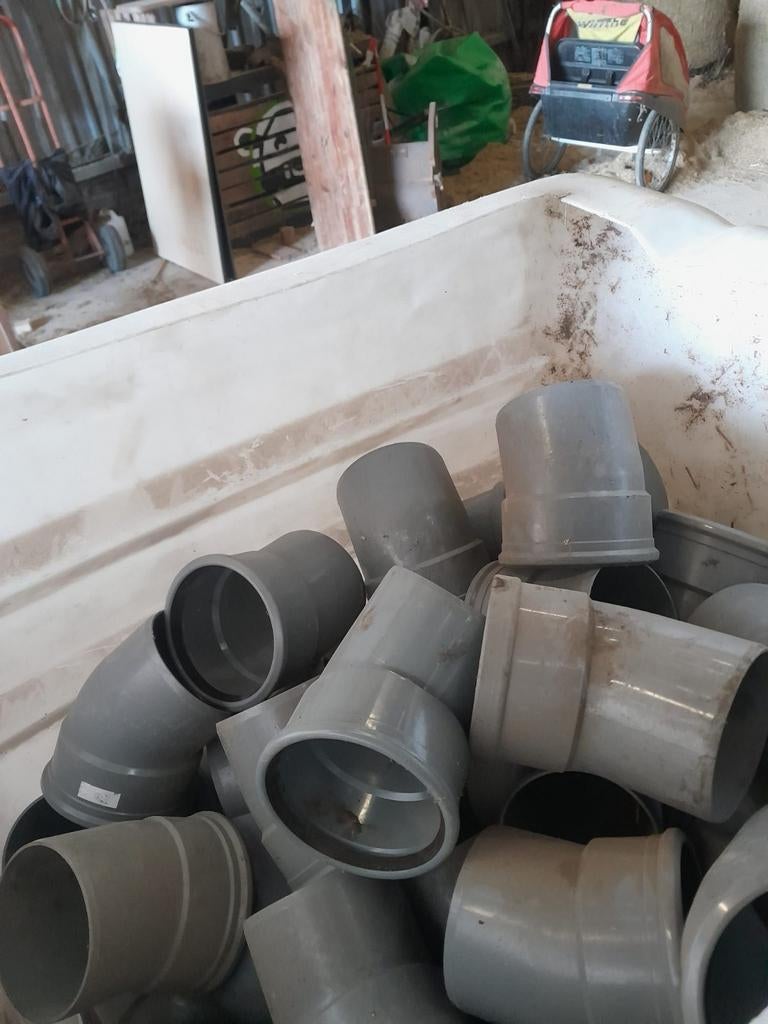 Diverse maten PVC bochten, Bochten, Pvc, Ophalen of Verzenden, Minder dan 2 meter