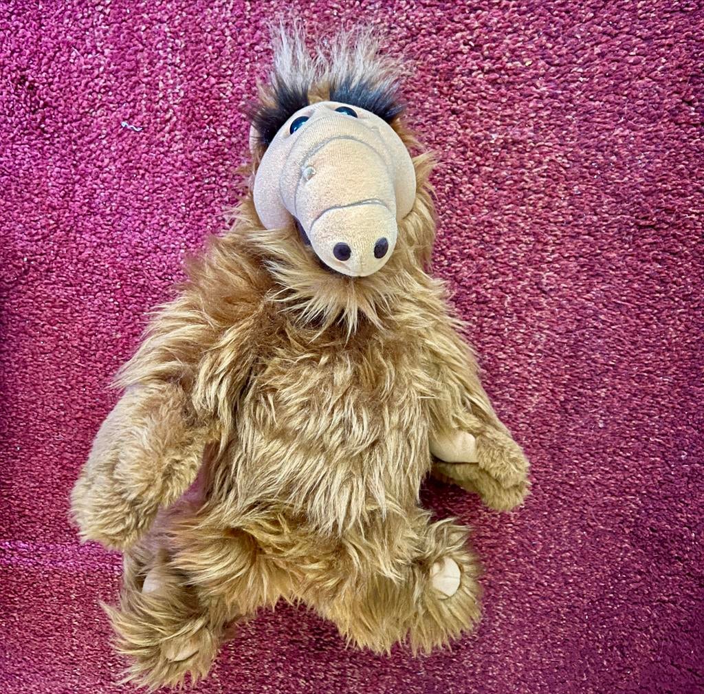 Vintage Alf knuffel, Ophalen of Verzenden, Gebruikt, Overige typen