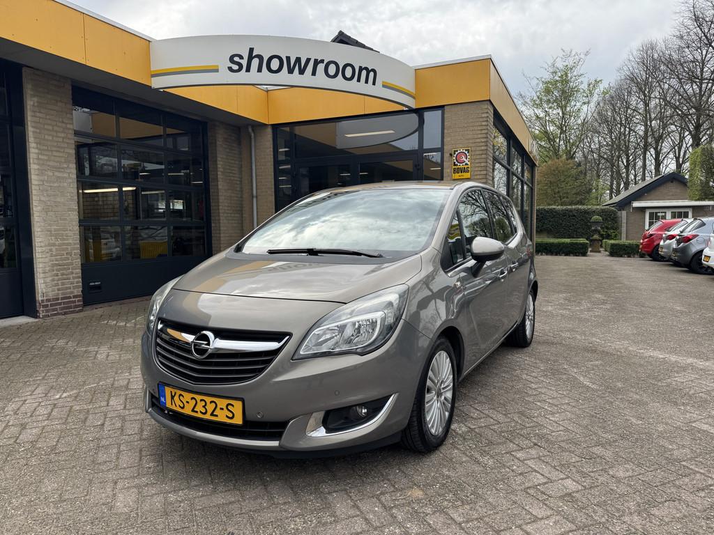 Opel Meriva 1.4 Turbo Edition Climate Control (bj 2014), Voorwielaandrijving, Gebruikt, 4 cilinders, Bruin