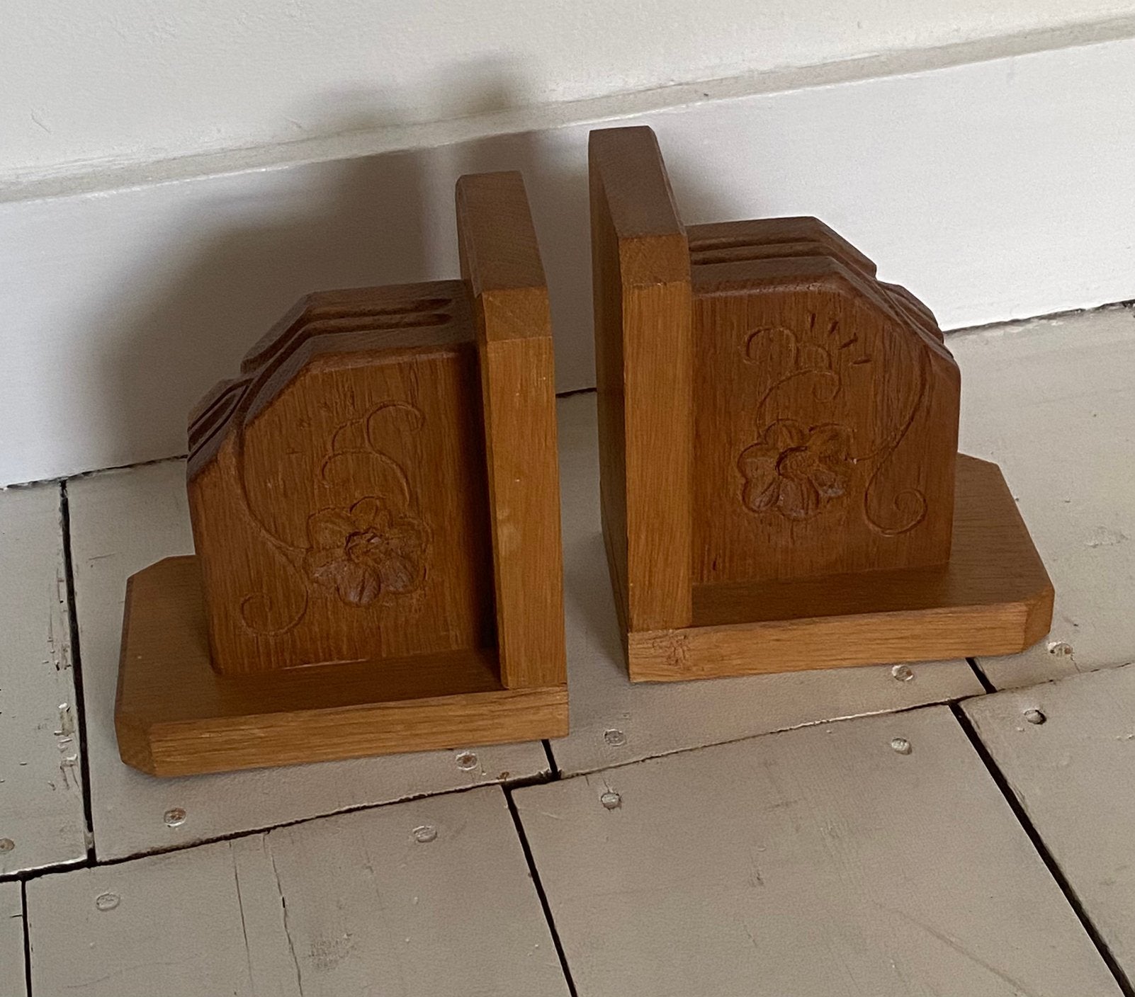 Vintage boekensteunen Art Deco, Huis en Inrichting, Woonaccessoires | Wandplanken en Boekenplanken, Ophalen of Verzenden, Zo goed als nieuw