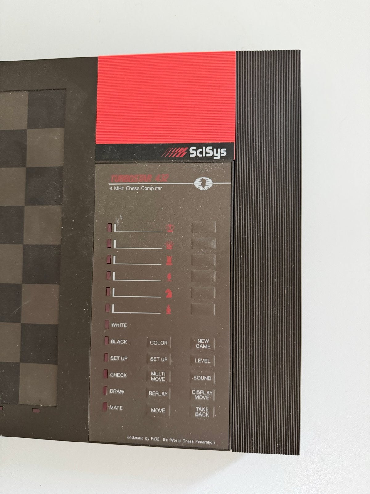 SciSys automatische schaakcomputer - Vintage schaakspel, Hobby en Vrije tijd, Een of twee spelers, Ophalen of Verzenden, Gebruikt