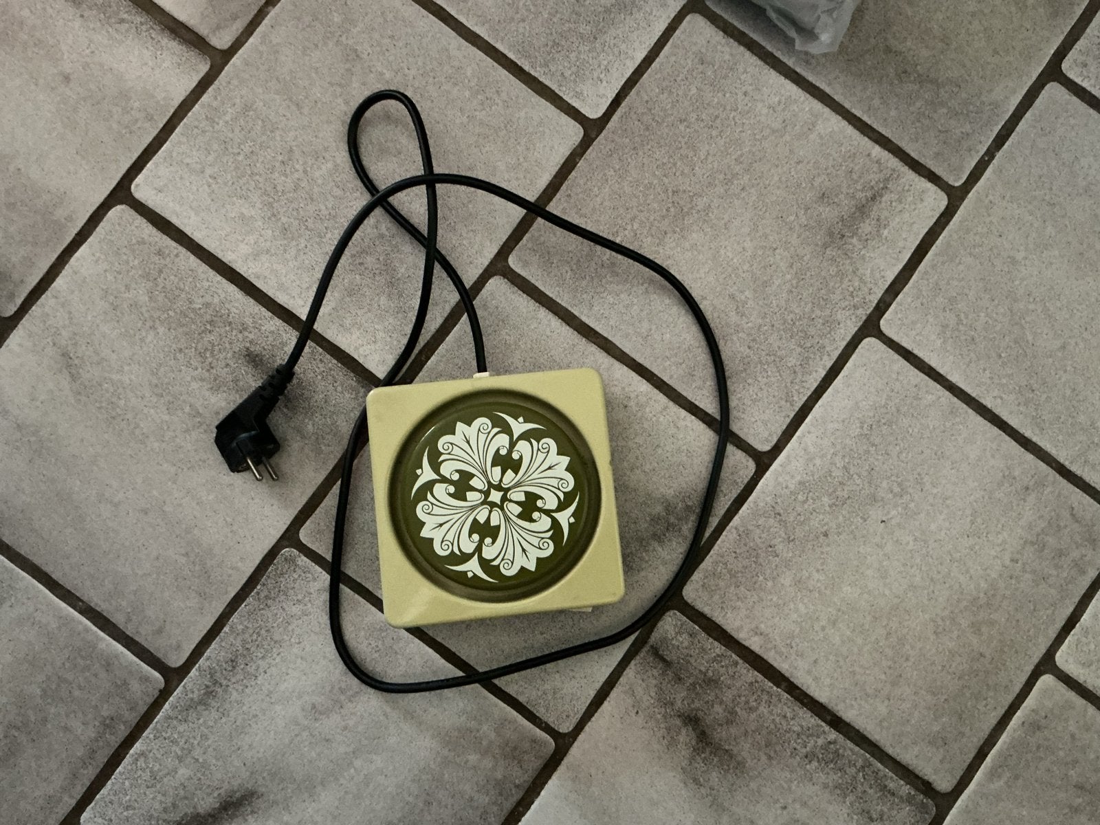 Vintage Daalderop theewarmer / onderzetter, Ophalen of Verzenden, Gebruikt