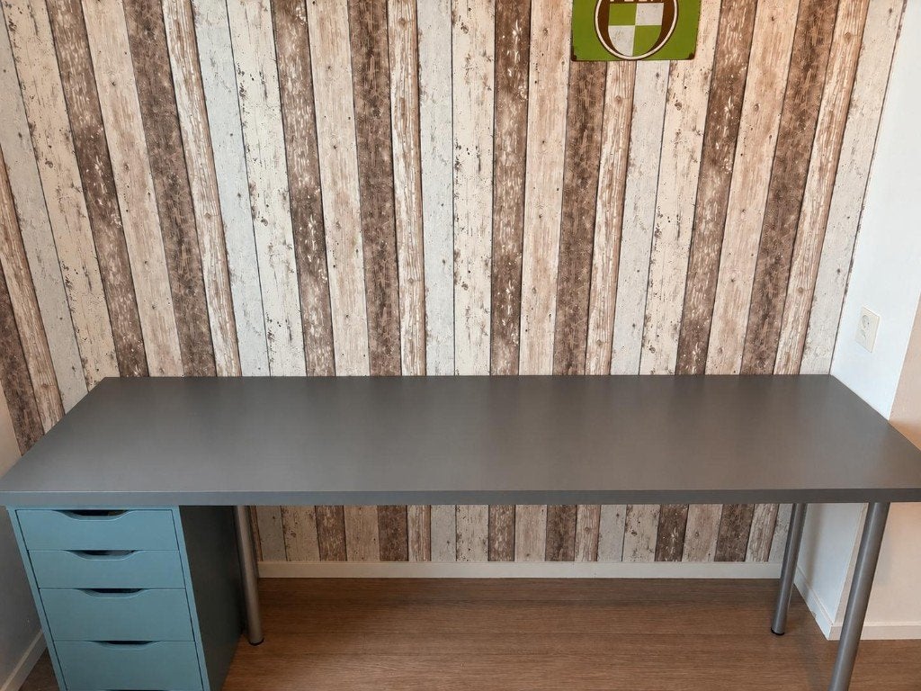 Bureau, Ophalen, Demontabel, Hout, Schoolbureau