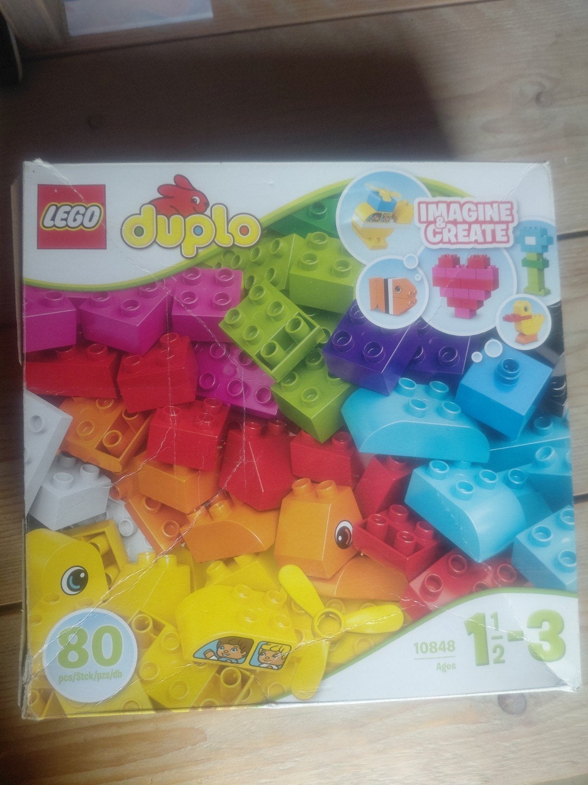 LEGO Duplo Creatieve Bouwdoos 10848 - 80 Stuks, Ophalen of Verzenden, Zo goed als nieuw