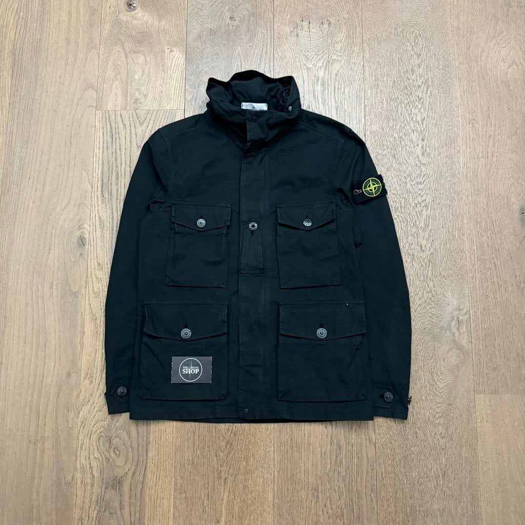 Stone island cordura jas, Kleding | Heren, Jassen | Winter, Ophalen of Verzenden, Zo goed als nieuw, Zwart