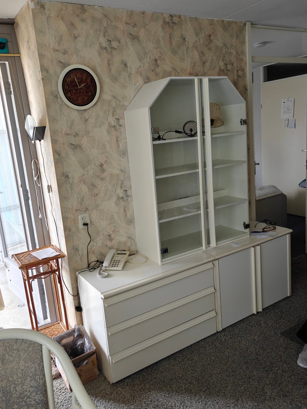 Gratis, witte meubels 3x, Huis en Inrichting, Ophalen, Gebruikt