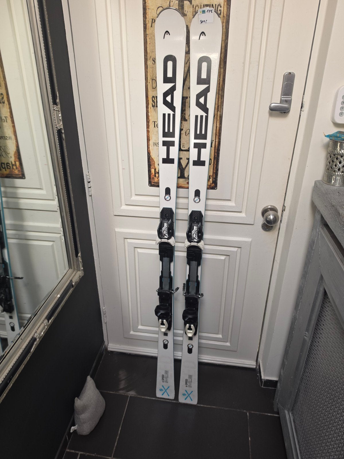 175cm HEAD E-SPEED WORLDCUP REBELS RACE PLATEN DIN14 1000€, 160 tot 180 cm, Gebruikt, Ophalen of Verzenden, Carve